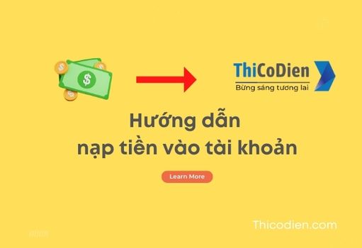 Hướng dẫn Nạp tiền + Mua tài liệu